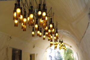 Bottle Lamps