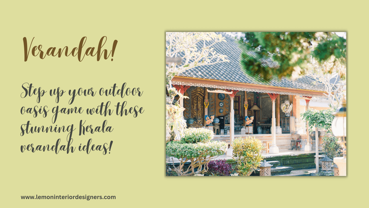 Kerala Verandah Design Ideas 