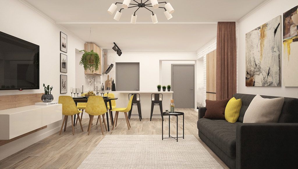 add lighting to living room