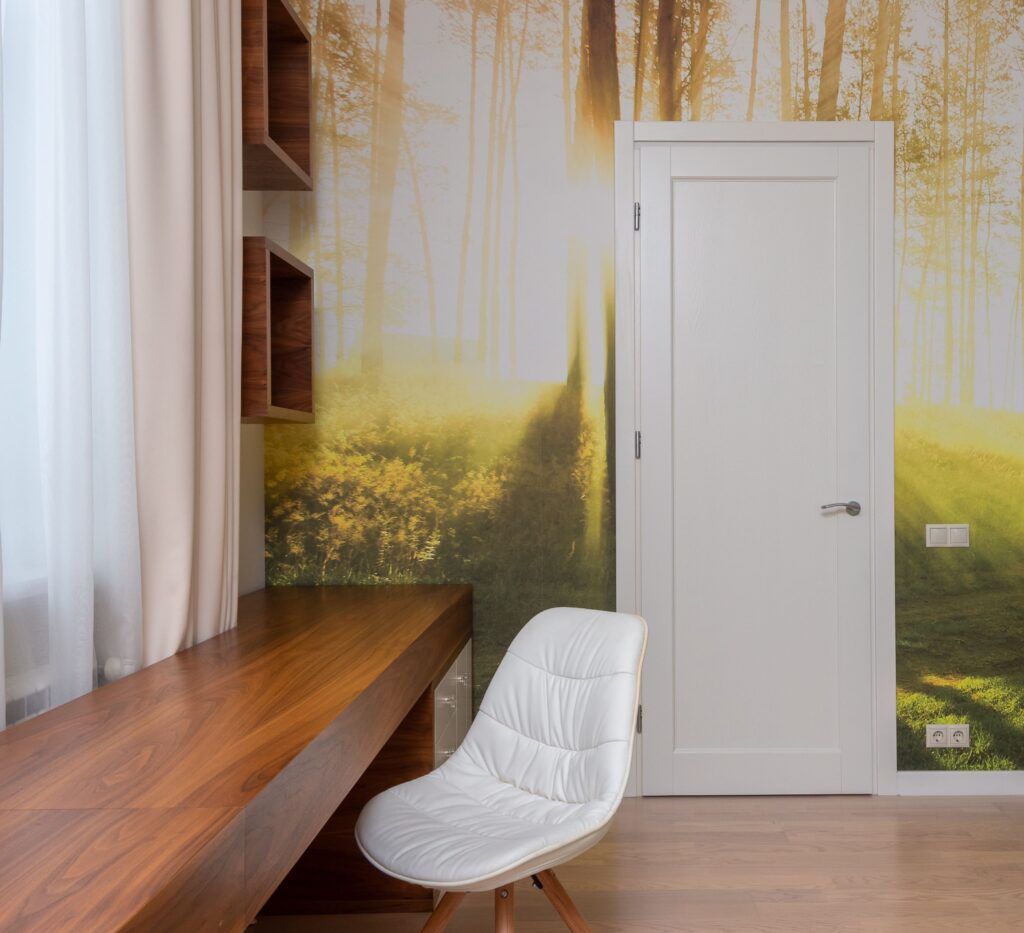 large scale wallpaper print