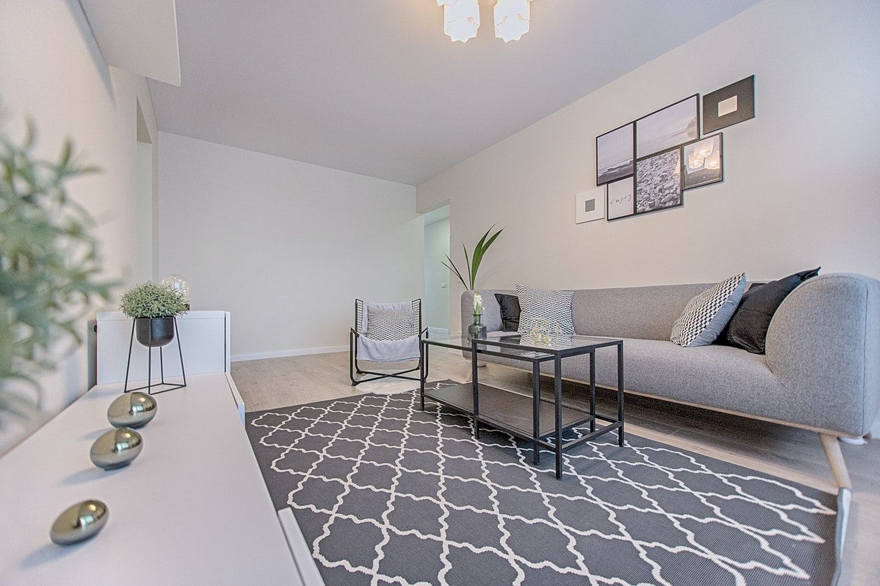 decorate with rug
